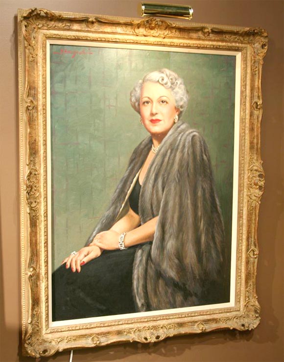 Stately Portrait J. Anthony Wills Portrait at 1stDibs | james anthony wills, anthony c ...